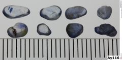 Foto von Korund (Saphir) (NHMW-MIN-Ay116)